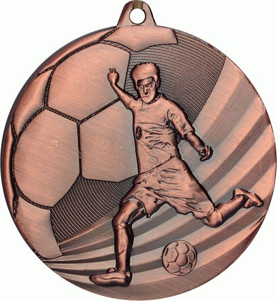 Medal Tryumf MMC5055G złoty piłka nożna sportowy