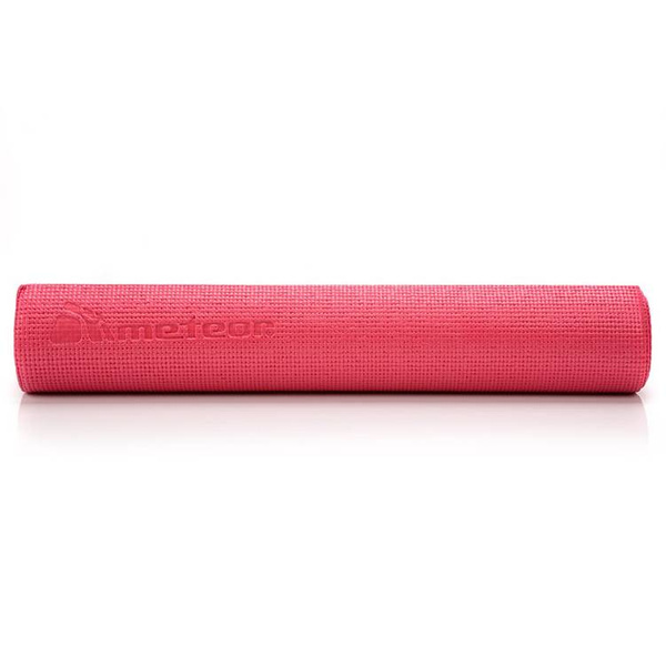 Mata fitness yoga Meteor różowa 180x60x0,5 cm