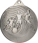 Medal 70mm srebrny - piłka nożna - MMC3070