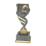 Statuetka odlewana srebrna, sportowy  SS1736-02