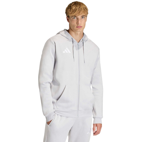 Bluza męska adidas Entrada 26 Full Zip Hoody szara KF5947