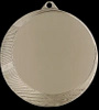 Medal srebrny 60mm z miejscem na emblemat MMC6063