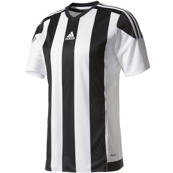Koszulka męska adidas STRIPED 15 JSY biało-czarna M62777