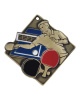 Medal metalowy złoty TENIS STOŁOWY M09/Z