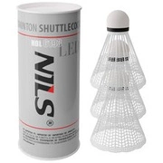 Lotka do badmintona nylonowe Nils NBL6193 Led 3pak