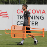 Mur piłkarski PRO 180 cm Pomarańczowy