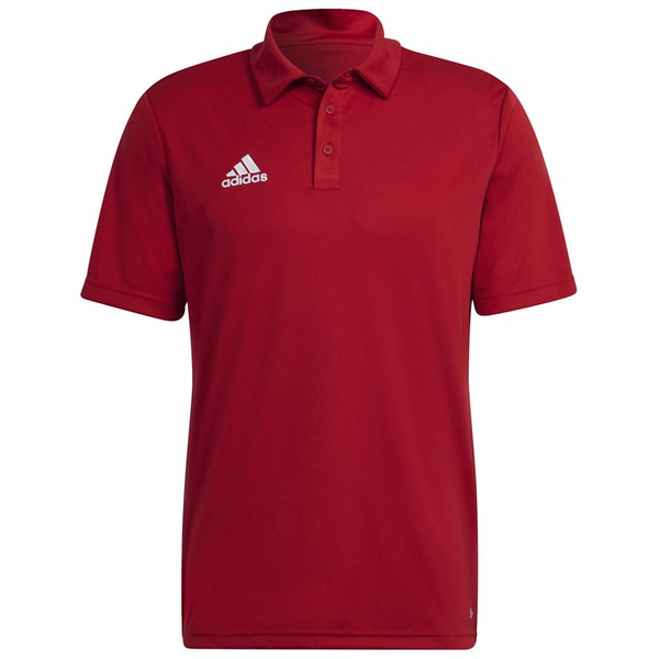 Koszulka męska adidas Entrada 22 Polo czerwona 