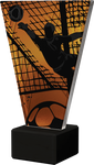 Trofeum szklane 15cm - PIŁKA NOŻNA - VL1-D/SOC4/BK