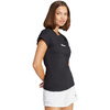 Koszulka damska adidas Essentials Linear Cotton czarna JC8238