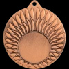 Medal 50mm brązowy z miejscem na emblemat MMC24050