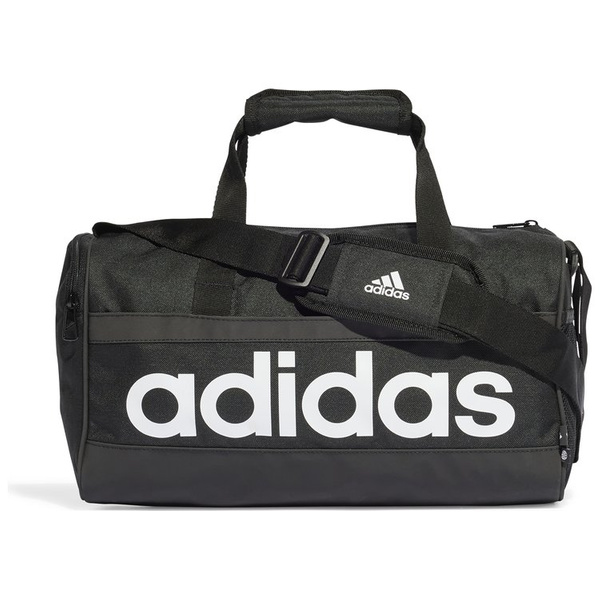 Torba adidas Tiro 23 Essentials Linear Duffel czarna mała HT4744