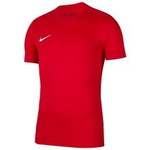 Koszulka męska Nike Dri-FIT Park VII czerwona sportowa, piłkarska Slim-Fit