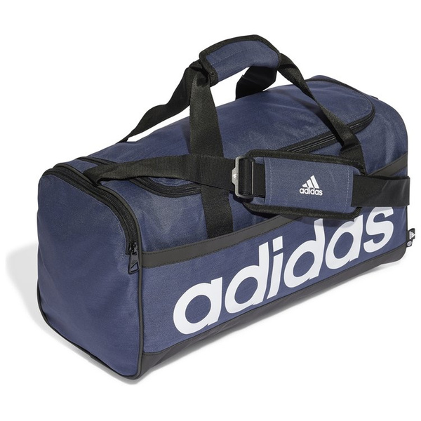 Torba adidas  Essentials Linear Duffel Medium granatowa HR5349