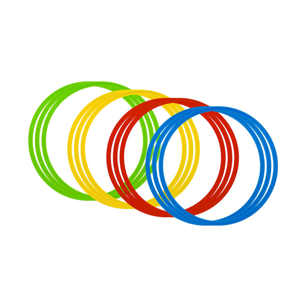 Pierścienie koordynacyjne Smj 12szt. KT12-45RGBY