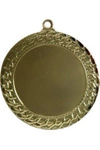 Medal złoty 70mm z miejscem na emblemat MMC7072