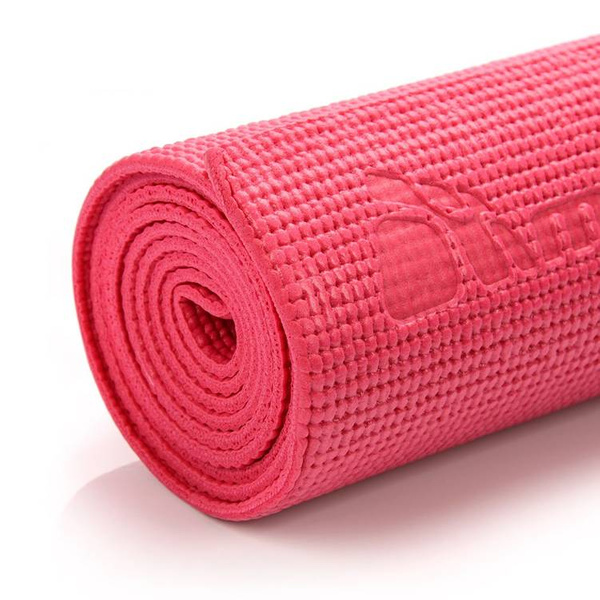 Mata fitness yoga Meteor różowa 180x60x0,5 cm