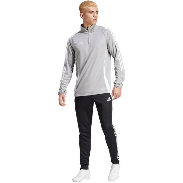 Bluza męska adidas Tiro 24 Training Top szaro-biała IS1041