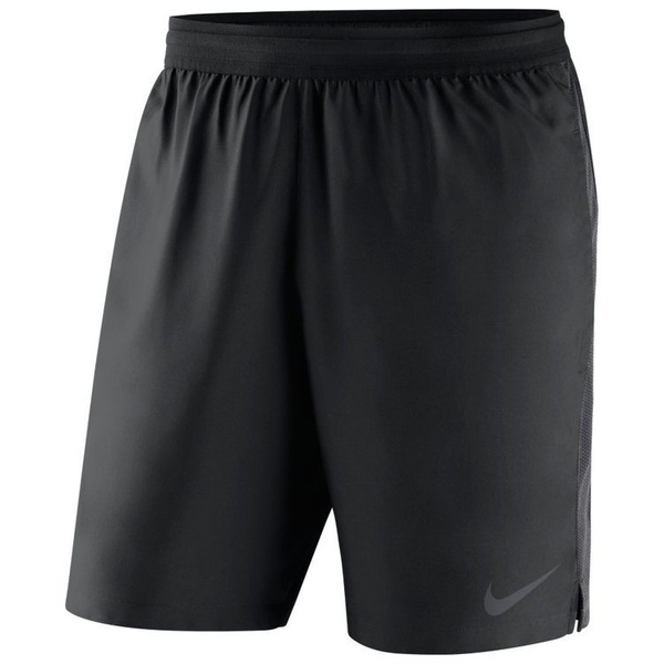 Spodenki dziecięce Nike PARK II KNIT DRI-FIT czarne poliestrowe