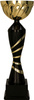 Puchar metalowy złoto- czarny - ORAR BK H-36cm, R-100mm 7222