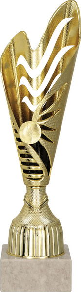 Puchar Tryumf 9260B plastikowy złoty emblemat