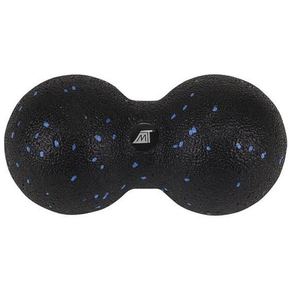 Wałek roller do masażu czarno-niebieski + piłki gratis