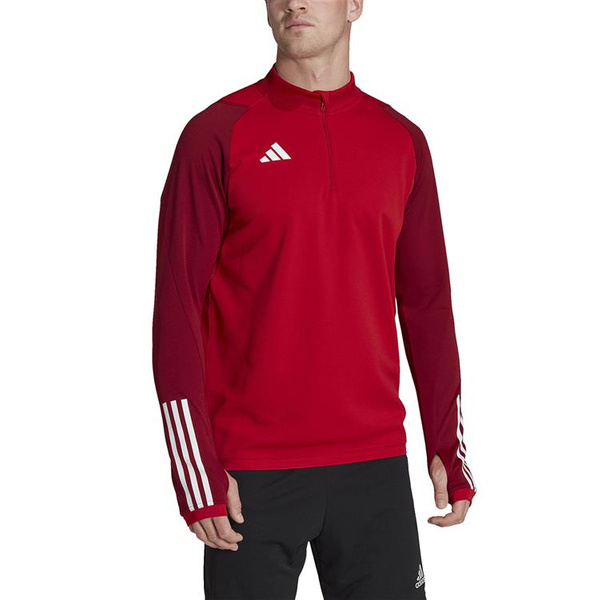 Bluza męska adidas Tiro 23 Competition Training Top czerwona HI3050