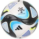 Piłka nożna adidas Ekstraklasa Pro biało-niebiesko-czarna IQ4933