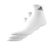 Skarpety adidas białe 3pak Cushioned Sportswear Ankle