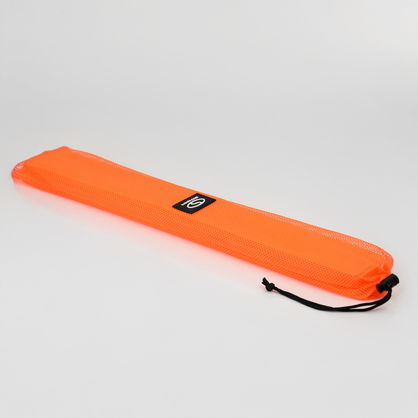 Płaskie znaczniki pola - pasy 51x6cm 10szt. jaskrawe pomarańczowe SMJ sport ZPP-O