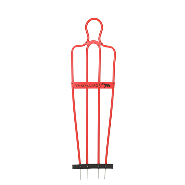 Mur piłkarski AirFlow, 160cm, Pasywny obrońca junior Czerwony