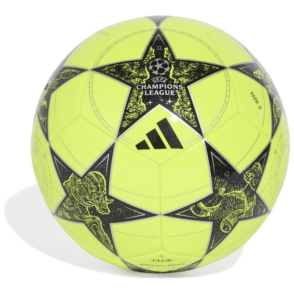 Piłka nożna adidas UCL Club 25/26 League Stage żółta