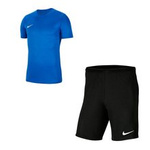 Komplet sportowy dziecięcy Nike Park niebiesko-czarny