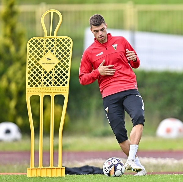 Mur piłkarski ELITE 180 cm Żółty