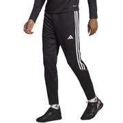 Spodnie męskie adidas Tiro 23 Club Training Tracksuit Bottoms czarno-białe HS3619