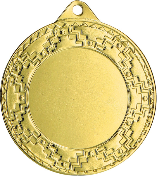 Medal złoty 40mm z miejscem na emblemat ME0340
