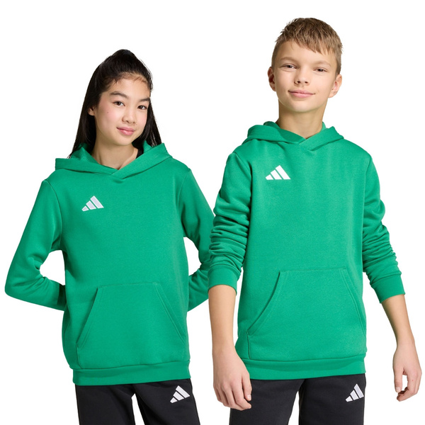 Bluza dla dzieci adidas Entrada 26 Hoody zielona JZ6563