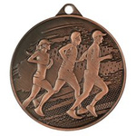 Medal złoty 45mm BIEGI MMC4507/B