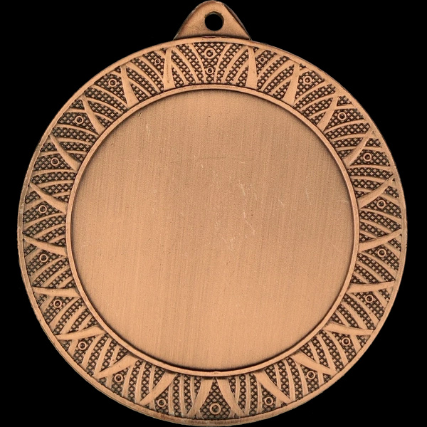 Medal 70mm brązowy z miejscem na wklejkę MMC3080