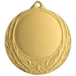 Medal złoty 70mm z miejscem na emblemat ME0150