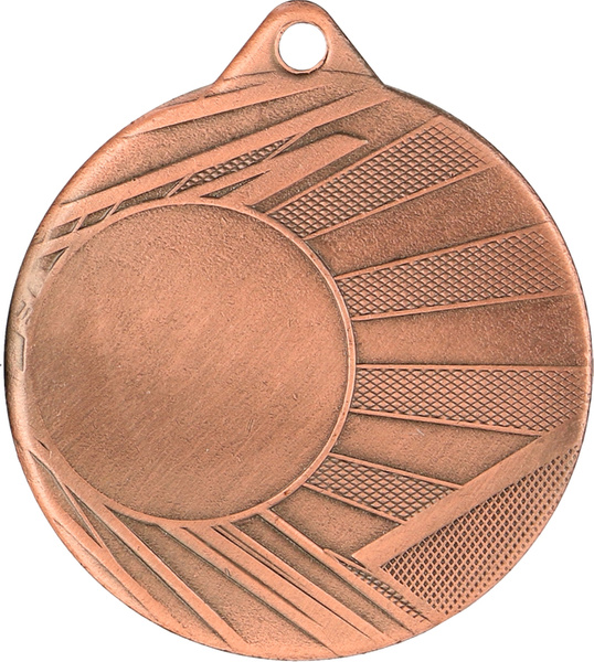 Medal 50mm brązowy z miejscem na emblemat ME006