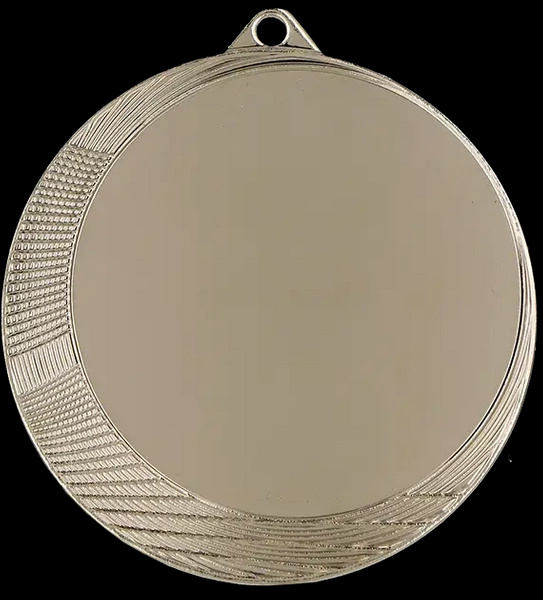 Medal srebrny 60mm z miejscem na emblemat MMC6063