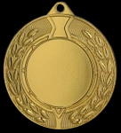 Medal złoty 45mm z miejscem na emblemat MMC4501
