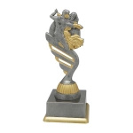 Statuetka odlewana srebrna, sportowy SS1739-01