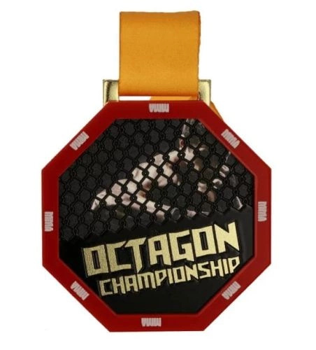 Medal personalizowany - Q-Medal - ośmiokątny 60mm