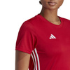 Koszulka damska adidas Tabela 23 Jersey czerwona HS0540