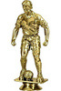 Figurka Tryumf F24Z złota piłka nożna sportowa