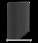 Trofeum szklane 23cm grawerowane GS818-23