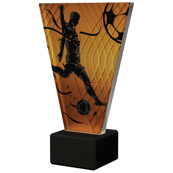 Trofeum szklane 15cm - PIŁKA NOŻNA - VL1-D/SOC1/BK