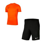 Komplet sportowy męski Nike Park pomarańczowo-czarny