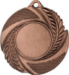 Medal brązowy 50mm z miejscem na emblemat MMC5010